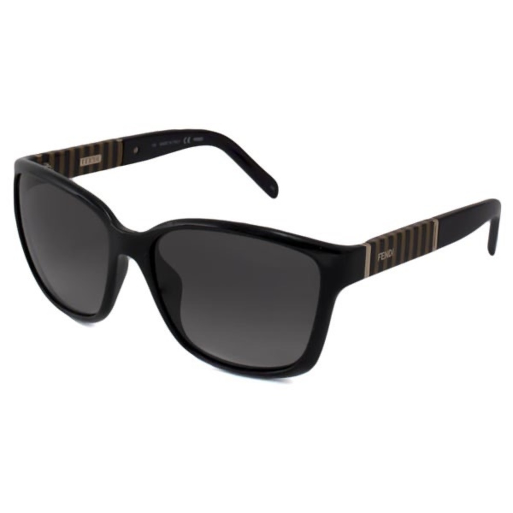 Fendi Pequin striped-temple sunglasses